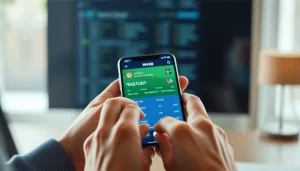 MV88 platform interface on smartphone, showcasing user-friendly design and USDT transactions