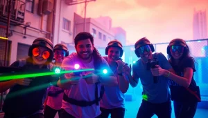 Neem deel aan de spannende lasergame bij https://eventmaker-lasergame.nl met vrienden in actie.