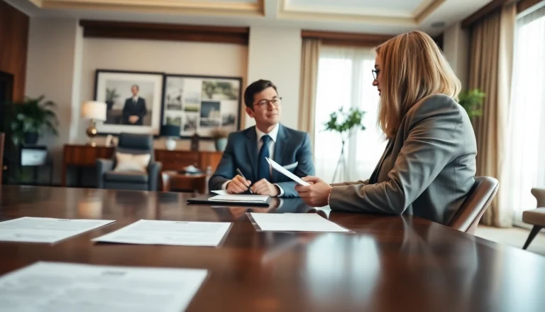 Attorney providing legal guidance at https://www.tnlmiami.com in a welcoming office setting.