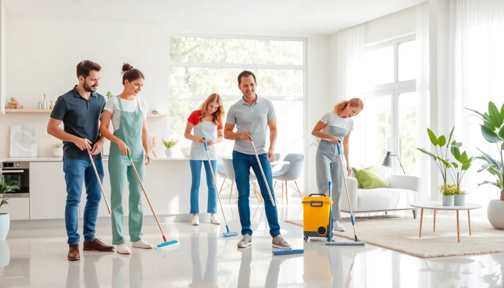 Enhancing your space with a professional Cleaning Service in a spotless modern home setting.
