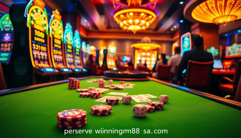 Experience live poker excitement at mm88 sa com with vibrant chips and cards ready for action.