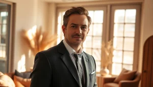 Portrait of a professional in Milan by photographer di ritratto, showcasing elegance and confidence.