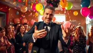 Experience enchanting performances at https://tcspecialentertainment4u.com with a magician captivating the audience.