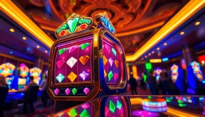 Menangkan hadiah menarik bermain jewel4d slot di mesin judi modern.