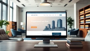 Design an engaging law firm website at https://www.lawfirmswebsitedesign.com with an inviting office environment.