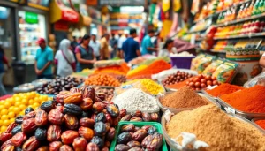 استعراض عروض العثيم اليوم الاثنين في سوق مفعم بالحيوية وملون