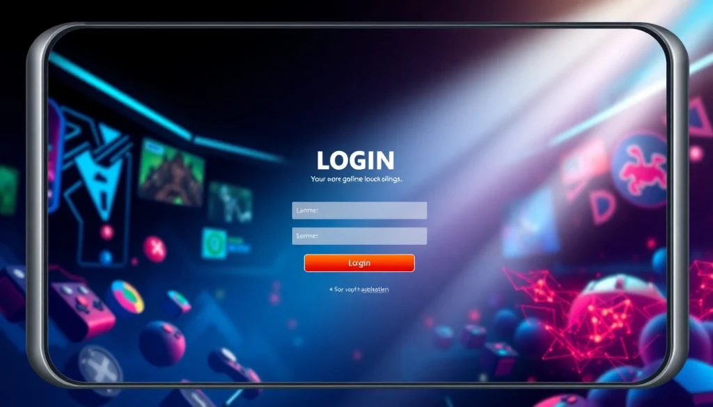 Masuk ke lapak303 login game dengan antarmuka yang menarik dan ikon permainan yang menawan.