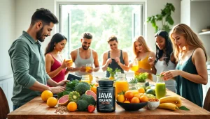 Learn how to use java burn for best results by preparing vibrant, healthy drinks in a welcoming kitchen setting.