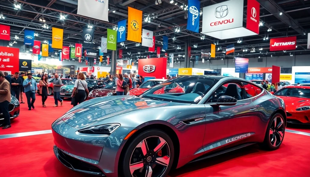 Experience the excitement of the Auto Cars Show with diverse vehicles and enthusiastic crowds.