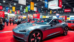 Experience the excitement of the Auto Cars Show with diverse vehicles and enthusiastic crowds.