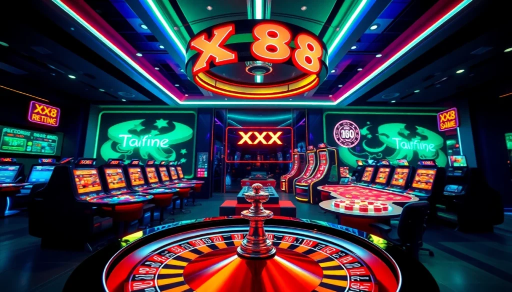 Experience the vibrant gaming environment of https://xx88.pizza/, featuring interactive online betting elements.