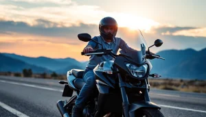 Enhance your ride with a windscreen extension for motorcycles on display.