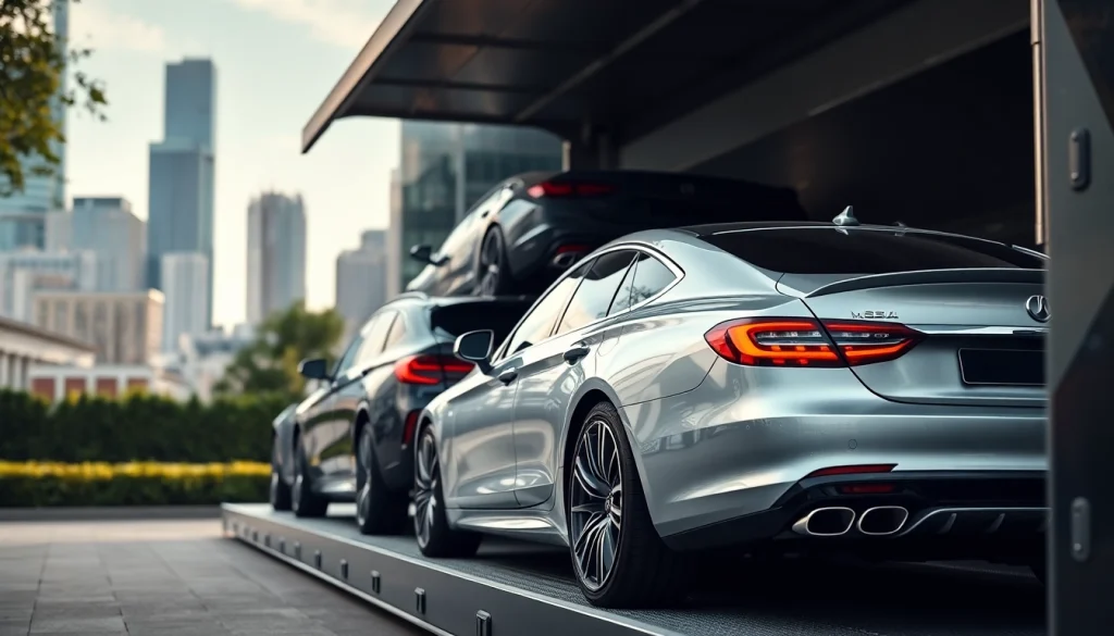 Transporting luxury vehicles safely at https://luxuryautocarriers.com with professional care and precision.