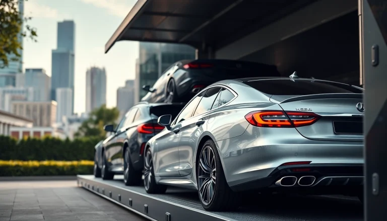 Transporting luxury vehicles safely at https://luxuryautocarriers.com with professional care and precision.