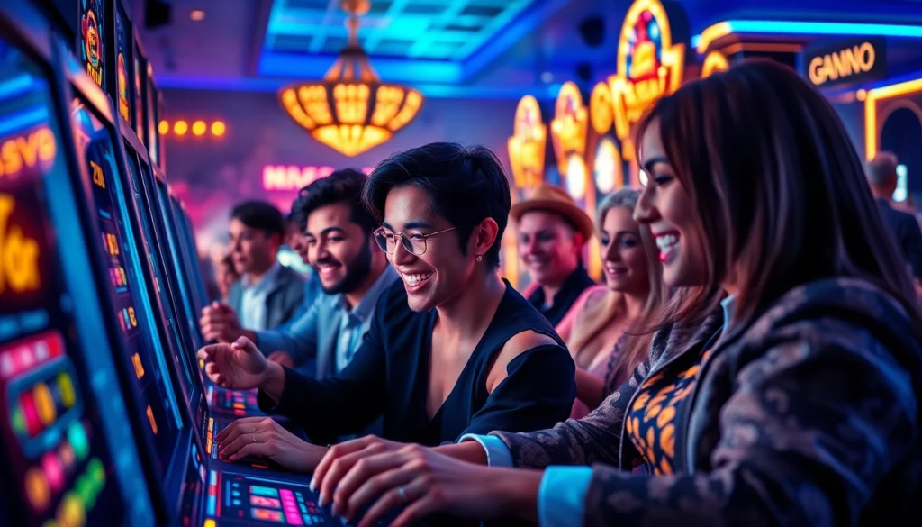 Dynamic gaming scene at https://mm88.agency/, highlighting excitement and engagement in online gambling.