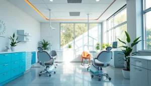 Dental clinic showcasing braces malaysia treatments with modern equipment.