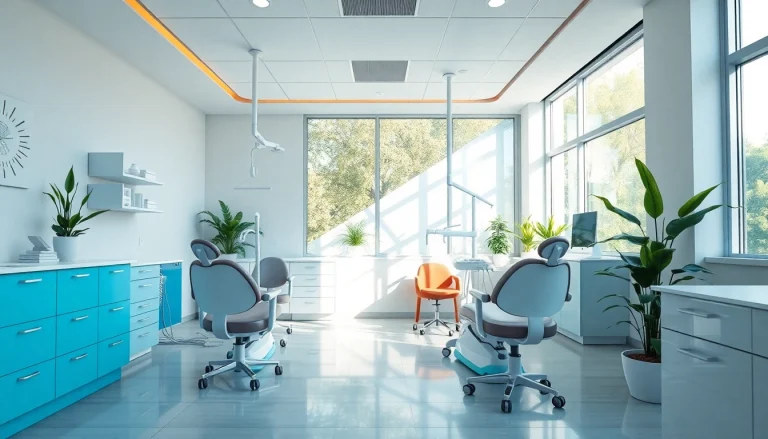 Dental clinic showcasing braces malaysia treatments with modern equipment.