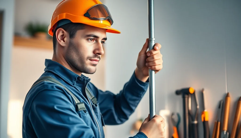 Fixing a leak with expert service at https://speedyservicestoday.com.au by a professional plumber.