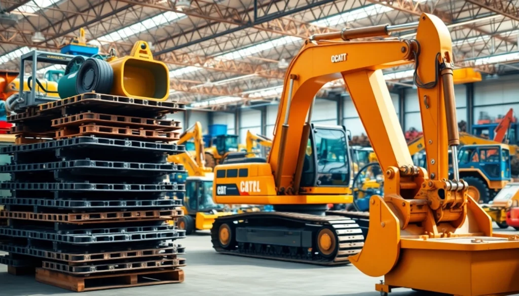 Browse heavy equipment in the used machinery marketplace displaying diverse options for buyers.