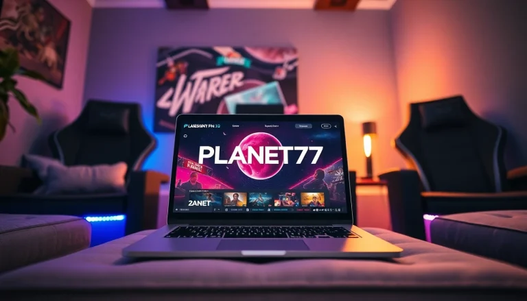 Rasakan keseruan bermain PLANET77 game di laptop dalam suasana nyaman dan modern.