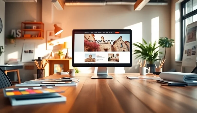 Créer un site Internet captivant sur bourgogne-com.fr avec inspirations de design modernes.