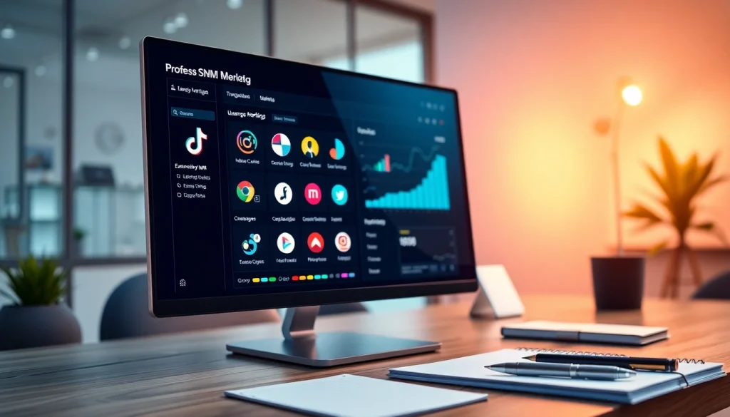Optimize your presence with TikTok SMM panel metrics and vibrant engagement visuals.