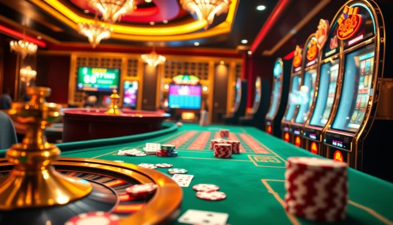 Experience excitement with HB 88 in a luxurious casino scene featuring poker chips and a roulette wheel.