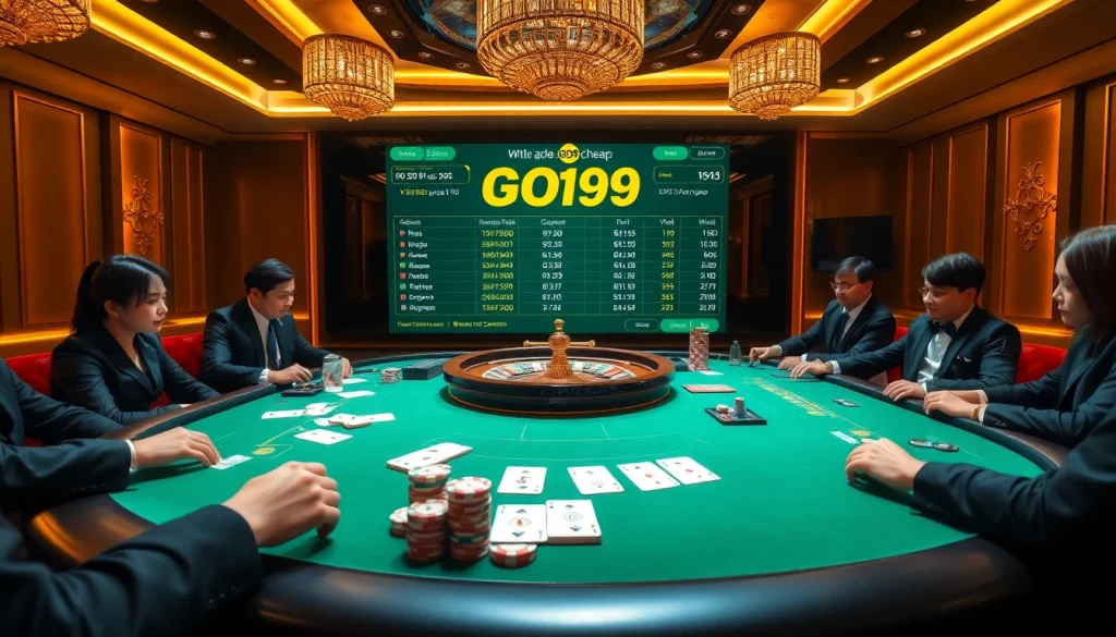 Experience the excitement of winning at https://go99.cheap/ with a vibrant casino scene featuring engaging players and diverse games.