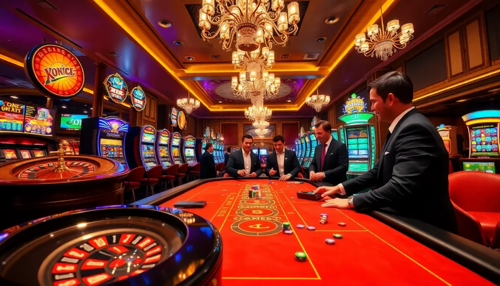 Engage in the thrilling casino experience at XX88 with vibrant gaming action.