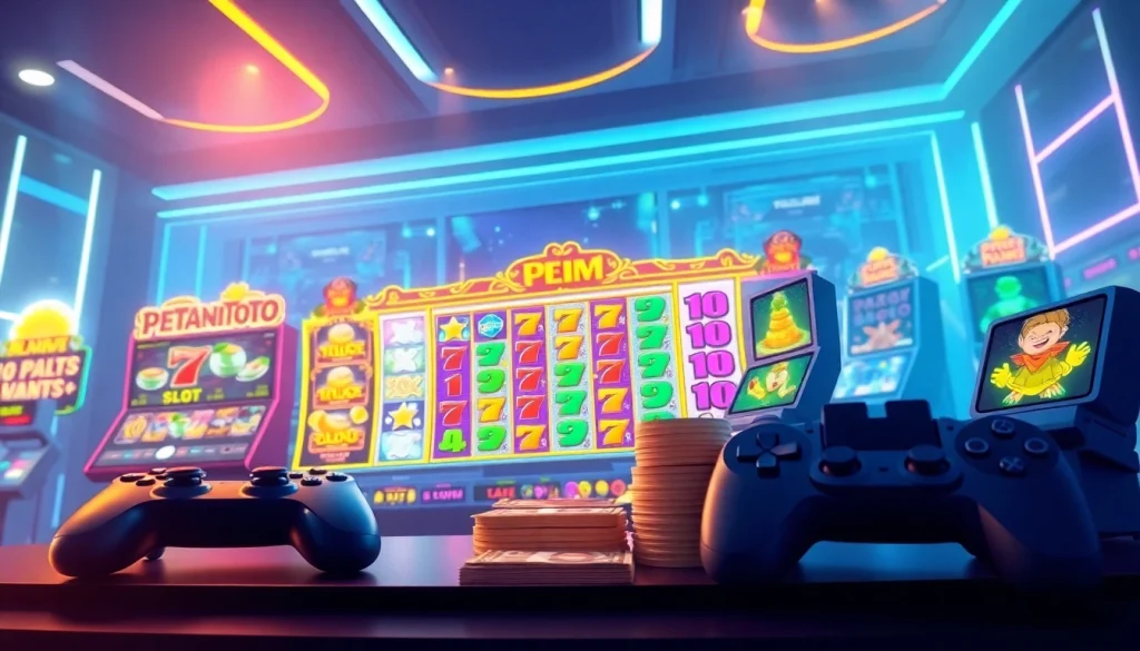 Petanitoto memberikan pengalaman bermain slot yang menarik dengan tampilan warna-warni.