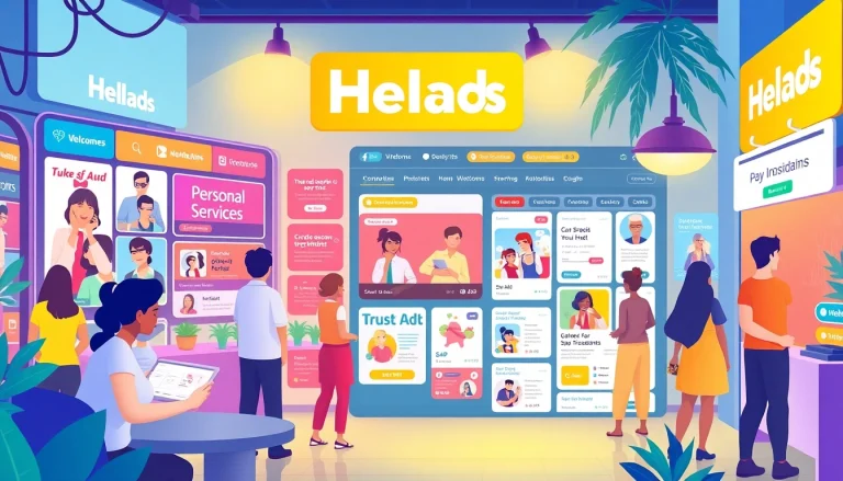 Hela Ads showcasing a vibrant digital marketplace for personal and spa services in Sri Lanka.