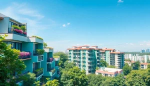 Showcasing the vibrant Tampines St 95 EC development highlighting modern architecture.
