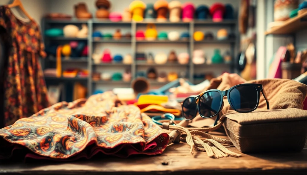 Showcasing vintage treasures at https://thrift-vintage.com in a charming, warm atmosphere.