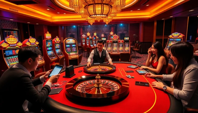 Experience the excitement of UU88 gaming with vibrant slot machines and engaging poker action.