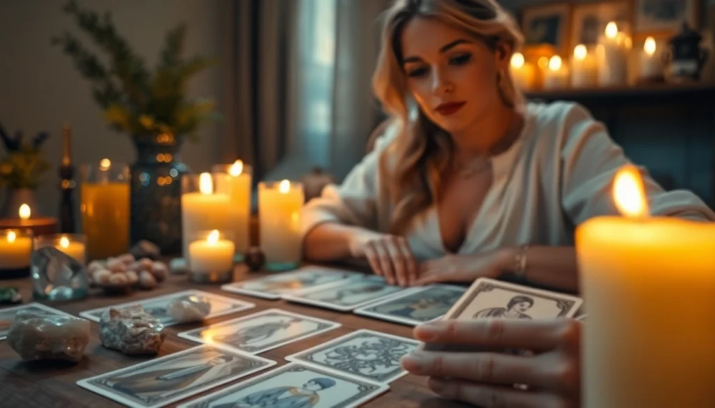 Engage with intuitive readings at https://julielynn.co featuring crystals and tarot in a calming setting.