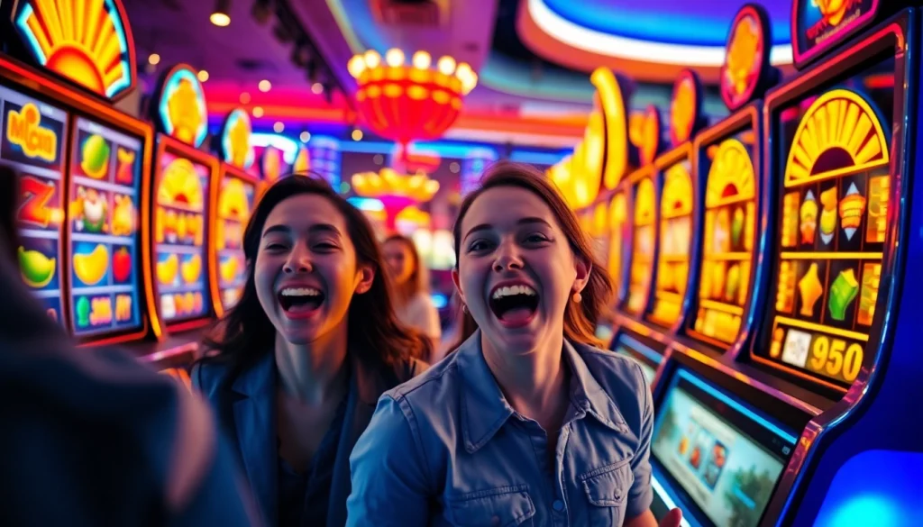 เล่นสล็อตออนไลน์ ด้วยบรรยากาศที่ตื่นเต้นและมีสีสัน สร้างความสนุก