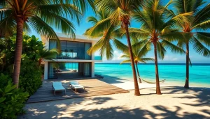 Beautiful Belize Investment Property on Ambergris Caye with modern architecture and tropical surroundings.