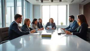 Engaging team discussion at https://fidelitycorporate.com showcasing corporate professionals collaborating.