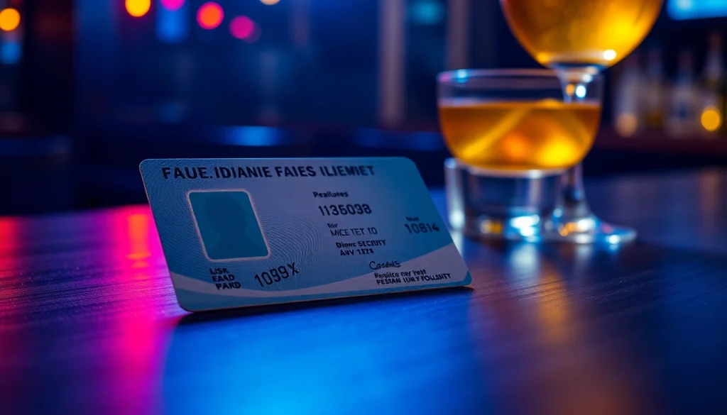 Scannable Club 21 ids novelty ID featuring holograms and UV designs on a stylish background.