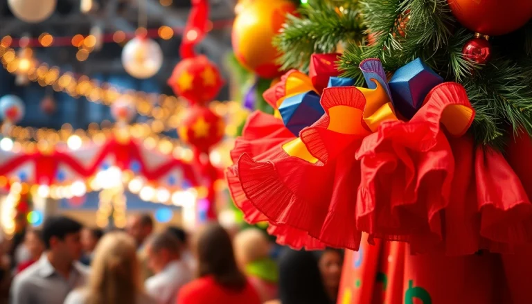 Een kleurrijk pietenpak dat feestelijk is opgesteld, met levendige details.