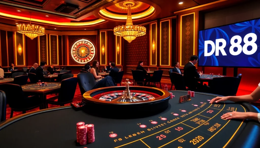 Experience the excitement of DR88 nhà cái uy tín with top-notch casino games and elegant surroundings.