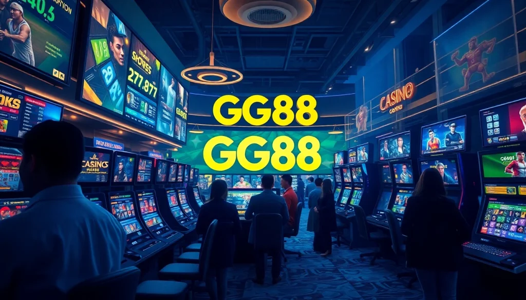 Experience the thrill of Nhà cái GG88 with engaging games and vibrant digital interfaces.