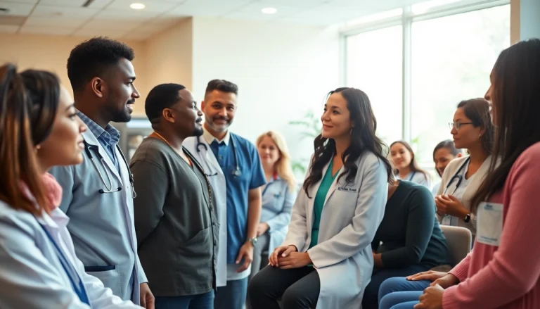 Engaging healthcare experience at https://www.medexdtc.com featuring diverse medical professionals and patients.