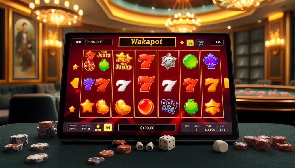 Experience the thrill of Vmax nổ hũ with vibrant slot game visuals and casino elegance.