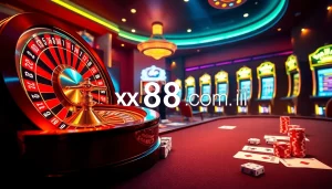 Experience the thrill of winning at xx88 com with vibrant casino games and exciting gambling action.