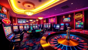 Experience the thrill of gambling at Vua99's vibrant casino gaming scene.