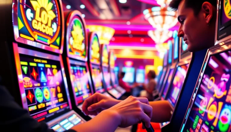 Menangkan cuan dengan Slot Gacor di kasino penuh warna dan mesin slot yang menggiurkan.