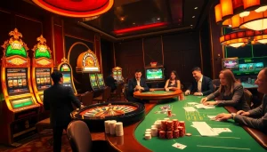 Rasakan sensasi obral toto dengan permainan kasino yang dinamis dan pemain yang merayakan kemenangan dengan semangat.