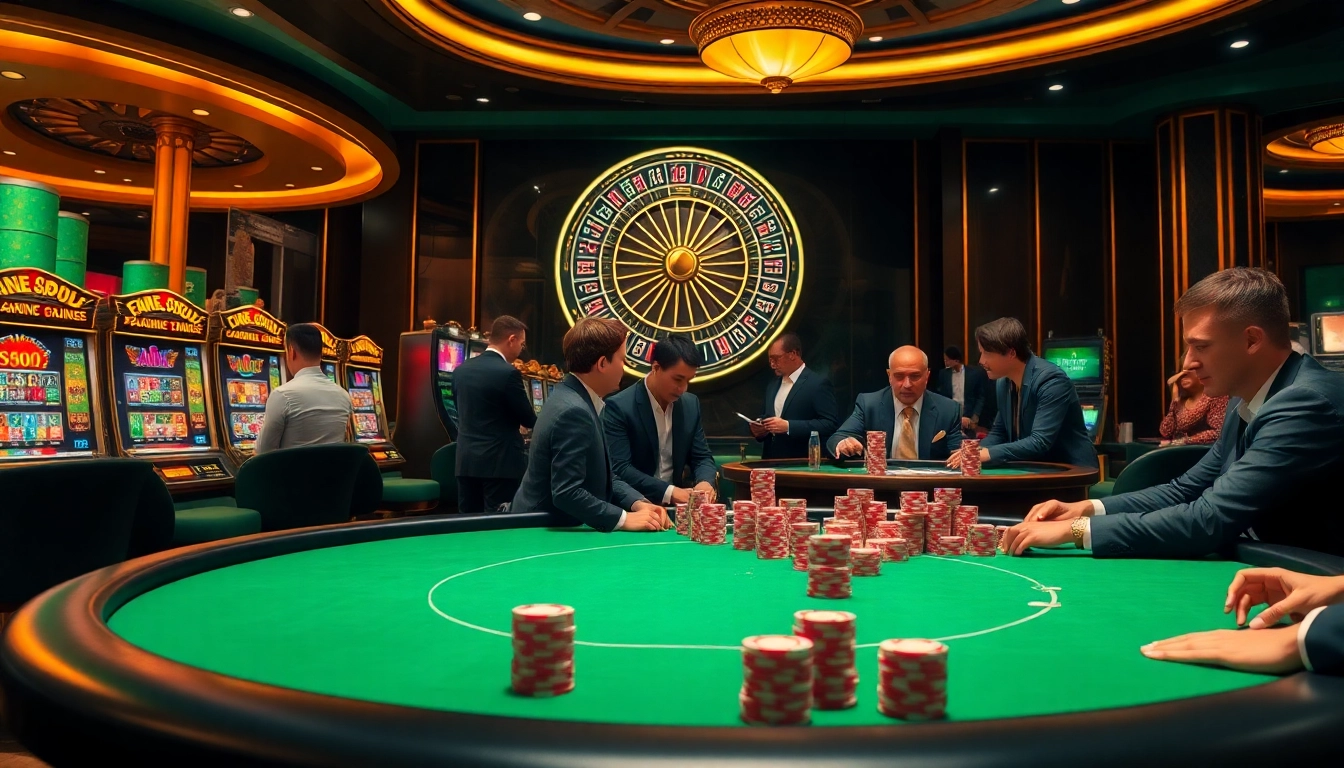 Experience the thrill of gambling at 188bet com with vibrant poker games, colorful chips, and exciting roulette.