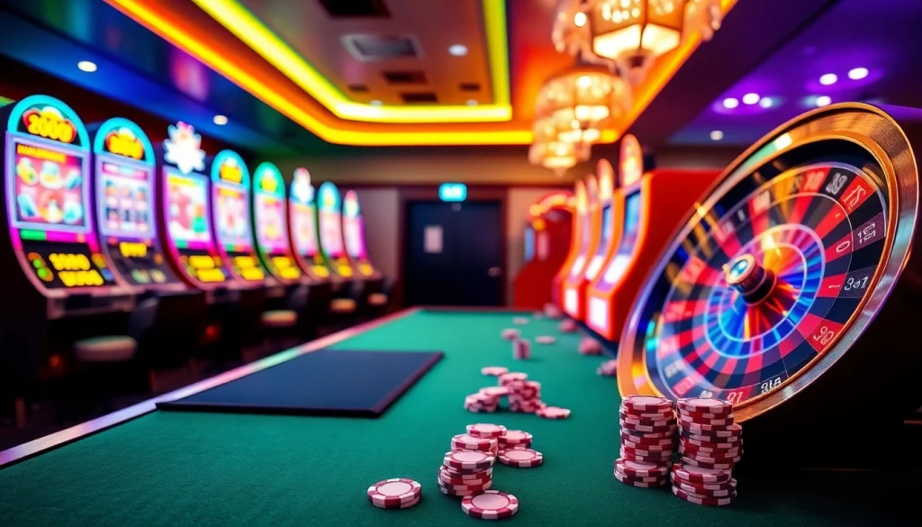 Experience the thrilling atmosphere of gambling at https://918kiss.net/ with vibrant slots and roulette tables.